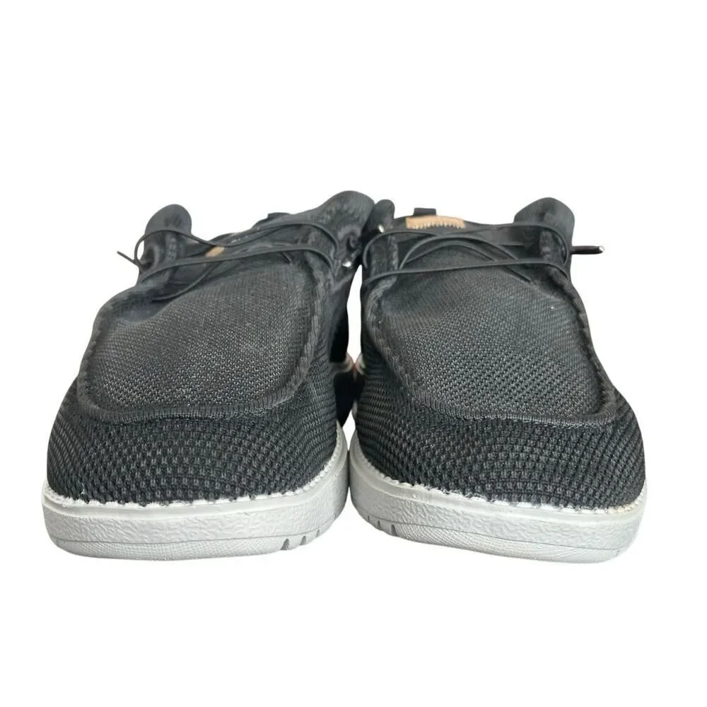 Itazero Men’s Casual Arch Support Black Slip On Shoes Size 14